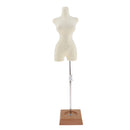 BJD Girl Mannequin Torso Dolls Dress Form Clothing Display w/ Metal Rod Holder
