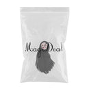 1/4 BJD Ball Jointed Doll Head Sculpt and Black Hair Body Parts for OB Kurhn MSD DOD Replacement Body Parts