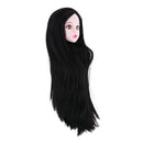 1/4 BJD Ball Jointed Doll Head Sculpt and Black Hair Body Parts for OB Kurhn MSD DOD Replacement Body Parts