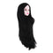 1/4 BJD Ball Jointed Doll Head Sculpt and Black Hair Body Parts for OB Kurhn MSD DOD Replacement Body Parts