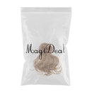 Doll Wig Hairpiece Curly Hair for 1/4 Xinyan Dolls DIY Costume Making Supplies Light Brown