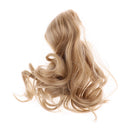 Doll Wig Hairpiece Curly Hair for 1/4 Xinyan Dolls DIY Costume Making Supplies Light Brown