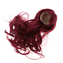 Doll Wig Hairpiece Curly Hair for 1/4 Xinyan Dolls DIY Costume Making Supplies Wine Red