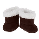 Cute Brown Shoes Boots for Mellchan Baby 9-11inch Reborn Doll Snow Boots Outfit