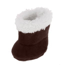 Cute Brown Shoes Boots for Mellchan Baby 9-11inch Reborn Doll Snow Boots Outfit