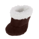 Cute Brown Shoes Boots for Mellchan Baby 9-11inch Reborn Doll Snow Boots Outfit