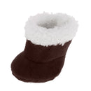 Cute Brown Shoes Boots for Mellchan Baby 9-11inch Reborn Doll Snow Boots Outfit