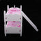 1/12 Scale Dollhouse Miniature Kids Bedroom Furniture Bunk Bed Pink Bunny