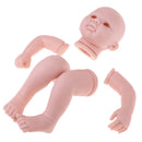 Lifelike Soft Silicone 20inch Reborn Kits Baby Doll Blank Head Limb Mold DIY Accessories