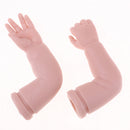 Lifelike Soft Silicone 22inch Reborn Kits Baby Doll Blank Head Limb Mold DIY Accessories
