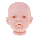 Lifelike Soft Silicone 20inch Reborn Kits Baby Doll Blank Head Limb Mold DIY Accessories