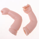 Lifelike Soft Silicone 20inch Reborn Kits Baby Doll Blank Head Limb Mold DIY Accessories