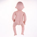 Unpainted 20inch Reborn Kits Full Body Vinyl Blank Mold Newborn Sleep Baby Girl Doll Kids Hands-on Toy