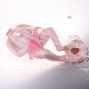 Real Touch Silicone 22inch Reborn Sleep Baby Girl Doll Kits Head Full Limb Body Mold Adult Collections