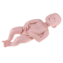 Real Touch Silicone 22inch Reborn Sleep Baby Girl Doll Kits Head Full Limb Body Mold Adult Collections