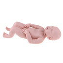 Real Touch Silicone 22inch Reborn Sleep Baby Girl Doll Kits Head Full Limb Body Mold Adult Collections