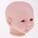 Real Touch Soft Silicone 28inch Reborn Kits Lifelike Newborn Baby Doll Blank Head Limb Mold DIY Making Accessories