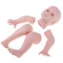 Real Touch Soft Silicone 28inch Reborn Kits Lifelike Newborn Baby Doll Blank Head Limb Mold DIY Making Accessories
