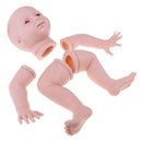 Real Touch Soft Silicone 28inch Reborn Kits Lifelike Newborn Baby Doll Blank Head Limb Mold DIY Making Accessories