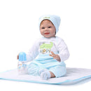 Handmade DIY 22inch Reborn Kits Silicone Head Full Limb Mold Awake Baby Doll Unpainted Mold Making Different Appearance