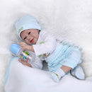 Handmade DIY 22inch Reborn Kits Silicone Head Full Limb Mold Awake Baby Doll Unpainted Mold Making Different Appearance
