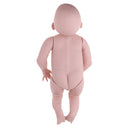 100% Safe Soft Silicone 22inch Reborn Awake Baby Boy Doll Kits Fresh Color Simulation Toddler Model DIY Birthday Gifts