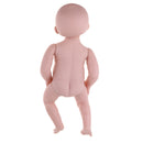 Soft Vinyl Silicone Reborn Molds Unpainted Lifelike Sleeping Baby Moulds Set For Newborn Baby Girl Doll Making 20-inch