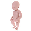 Soft Vinyl Silicone Reborn Molds Unpainted Lifelike Sleeping Baby Moulds Set For Newborn Baby Girl Doll Making 20-inch