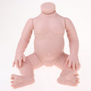 Soft Vinyl Silicone Reborn Molds Unpainted Lifelike Sleeping Baby Moulds Set For Newborn Baby Girl Doll Making 20-inch