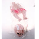 Unpainted Reborn Kits(head,limbs and body) Soft Vinyl Newborn Boy Baby Model Set DIY Making Accessory 20inch