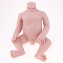 Unpainted Reborn Kits(head,limbs and body) Soft Vinyl Newborn Boy Baby Model Set DIY Making Accessory 20inch