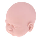 Unpainted Reborn Kits(head,limbs and body) Soft Vinyl Newborn Boy Baby Model Set DIY Making Accessory 20inch