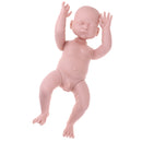 Unpainted Reborn Kits(head,limbs and body) Soft Vinyl Newborn Boy Baby Model Set DIY Making Accessory 20inch