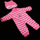 Lovely Cartoon Bear Pattern Rompers Outfits For 18inch Our Generation Dolls Clothes