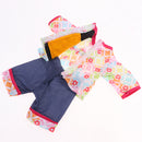 Cute Two-pieces Casual Outfits Floral Top And Pants For 18 Inch Our Generation Girl Doll