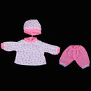 Lovely Long Sleeve Shirt Pink Trousers Hat Suit For 18inch Our Generation Dolls Clothes