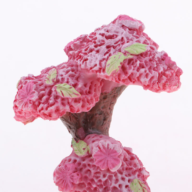 1/12 Scale Miniature Sakura Tree Dollhouse Fairy Garden Ornament Decor DIY Accs