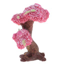 1/12 Scale Miniature Sakura Tree Dollhouse Fairy Garden Ornament Decor DIY Accs