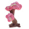 1/12 Scale Miniature Sakura Tree Dollhouse Fairy Garden Ornament Decor DIY Accs