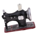 Dollhouse Minitature Vintage Style Black Sewing Machine Model Room Accessory 1/12 Scale