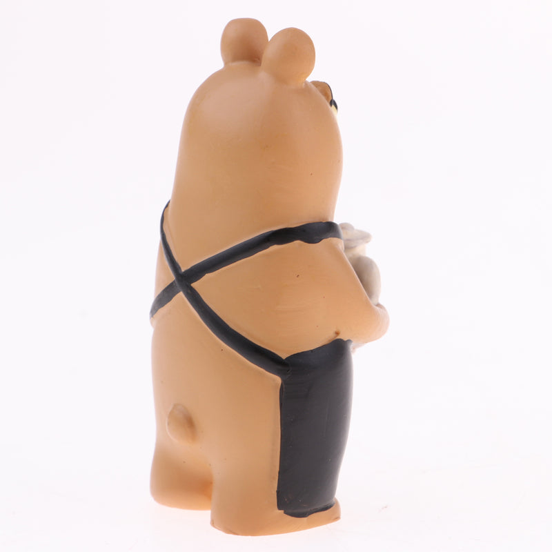 1/12 Dollhouse Miniature Accessories Resin Ornaments Bear Boss Model Home Display Decor Kids Gift