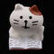 1/12 Dollhouse Miniature Accessories Resin Ornaments Reading Cat Model Home Display Decor Kids Gift