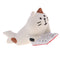 1/12 Dollhouse Miniature Accessories Resin Ornaments Reading Cat Model Home Display Decor Kids Gift
