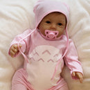 Lifelike Soft Silicone 22inch Reborn Kits Baby Doll Blank Head & Limb Mold DIY Accessories