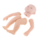 Lifelike Soft Silicone 22inch Reborn Kits Baby Doll Blank Head & Limb Mold DIY Accessories