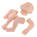 22'' Neborn Baby Kits Silicone Vinyl Head Arms Legs For Neborn Baby Doll