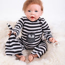 22'' Neborn Baby Kits Silicone Vinyl Head Arms Legs For Neborn Baby Doll