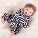 22'' Neborn Baby Kits Silicone Vinyl Head Arms Legs For Neborn Baby Doll