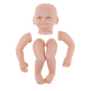 20'' Neborn Baby Kits Silicone Vinyl Head Arms Legs For Neborn Baby Dolls