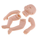 20'' Neborn Baby Kits Silicone Vinyl Head Arms Legs For Neborn Baby Dolls